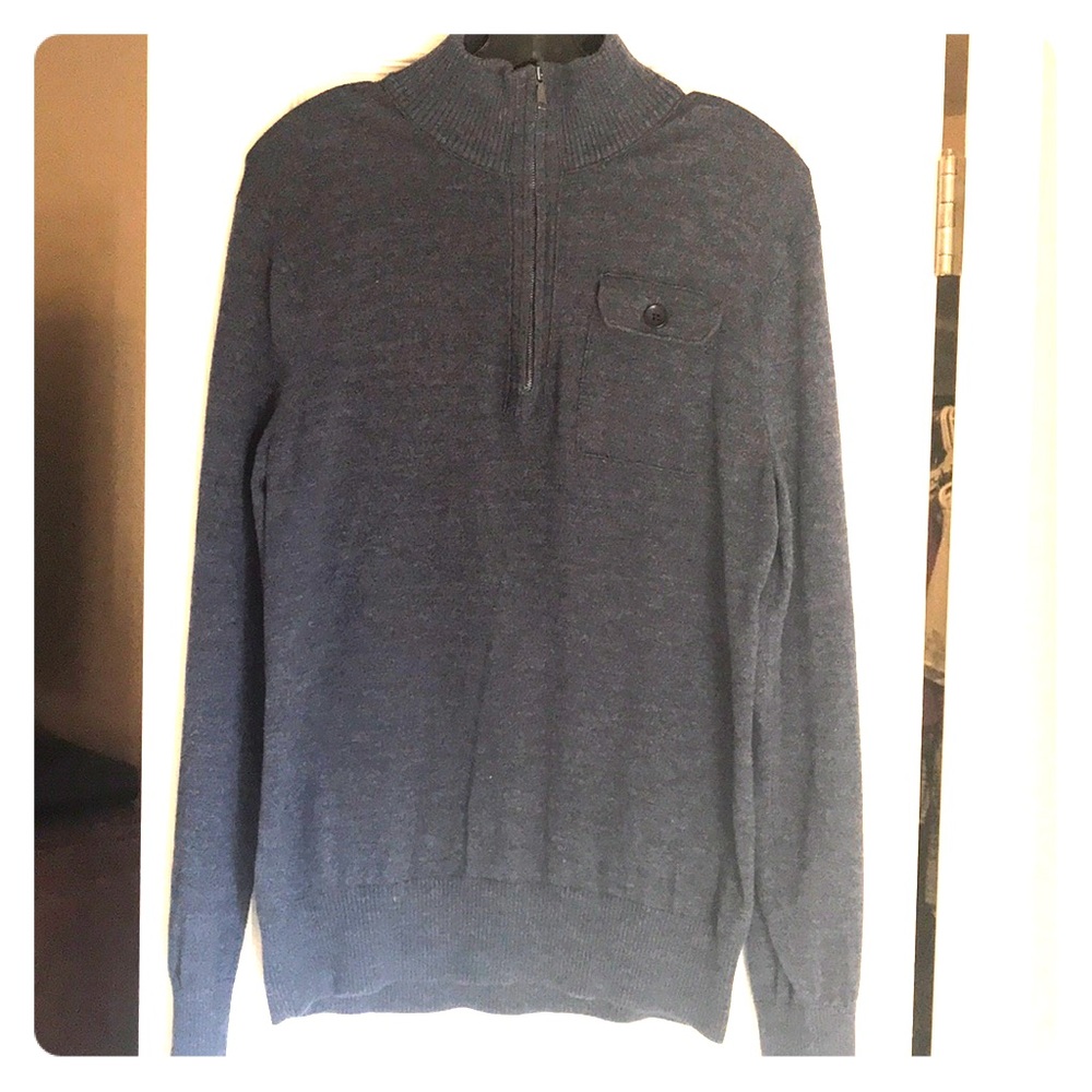 Navy pullover sweater